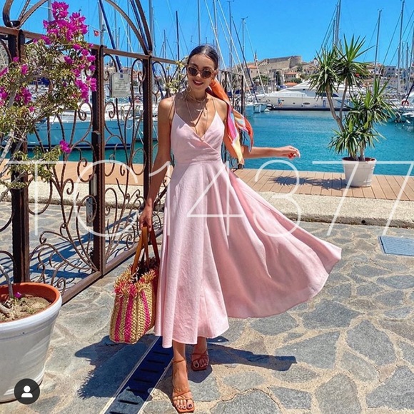 GORGEOUS ZARA NWOT Wrap Front Swing Dress - Picture 9 of 15